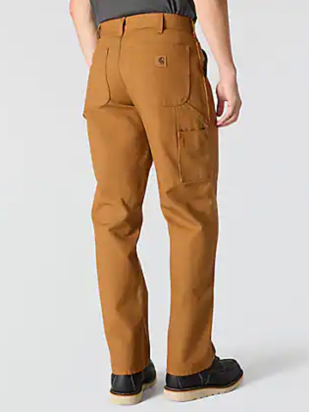 Carhartt Men’s Loose Straight Washed Duck Dungaree Work Pants Brown Size 29 x 30 - Picture 2 of 10
